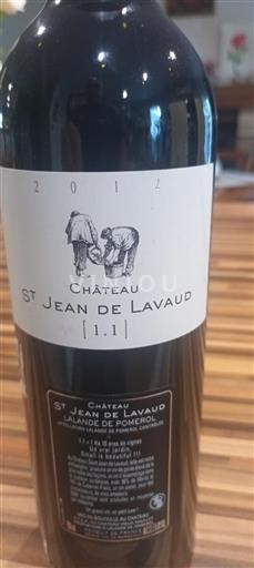 Bordeaux Lalande-de-Pomerol Château St Jean De Lavaud [1.1] 2012